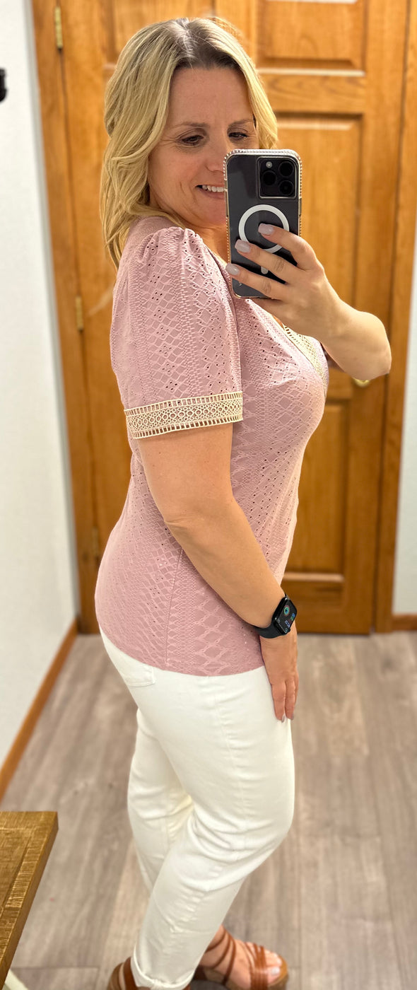 Mauve Marissa Top
