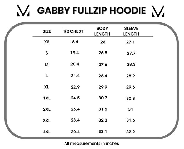 Gabby Full Zip Hoodie by MM