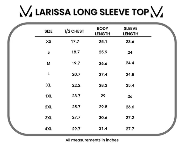 Larissa Long Sleeve Top