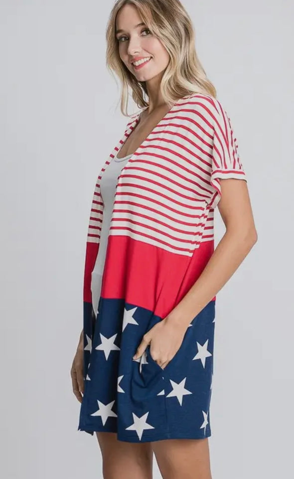 Patriotic Pride Cardigan