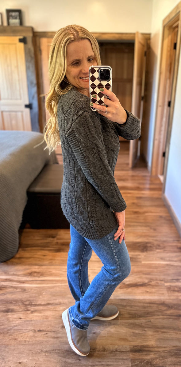 Cozy Cable Knit Sweater