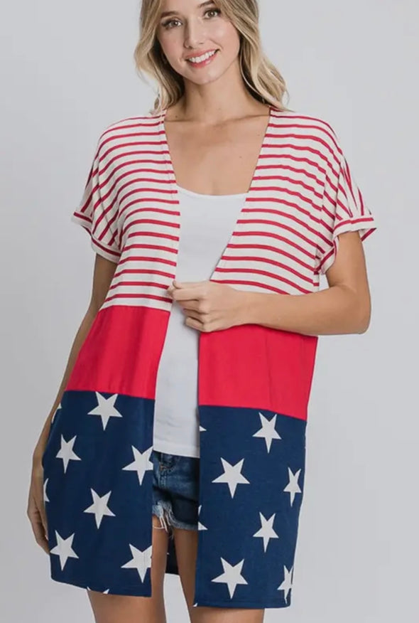 Patriotic Pride Cardigan