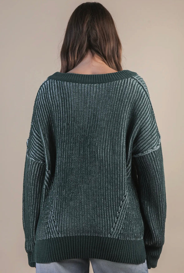 Everyday Evergreen Sweater