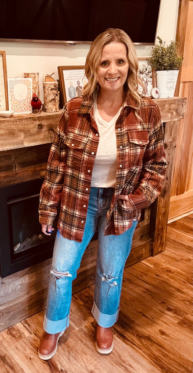 Autumn Breeze Shacket
