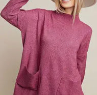 Camille Cowlneck Sweater