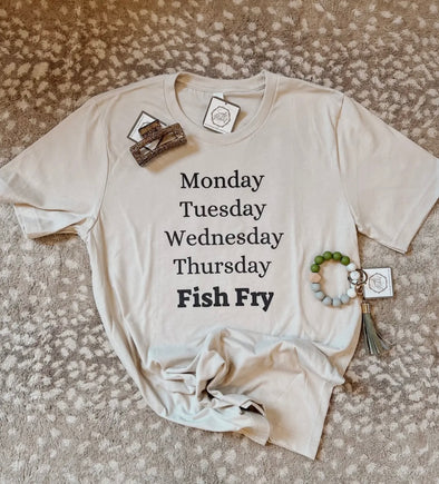 Wisconsin Week-Fish Fry Friday Tee