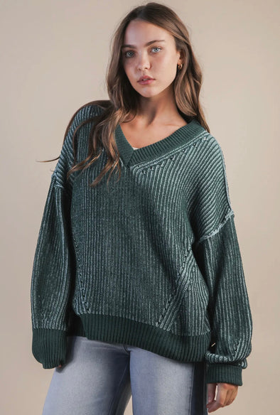 Everyday Evergreen Sweater