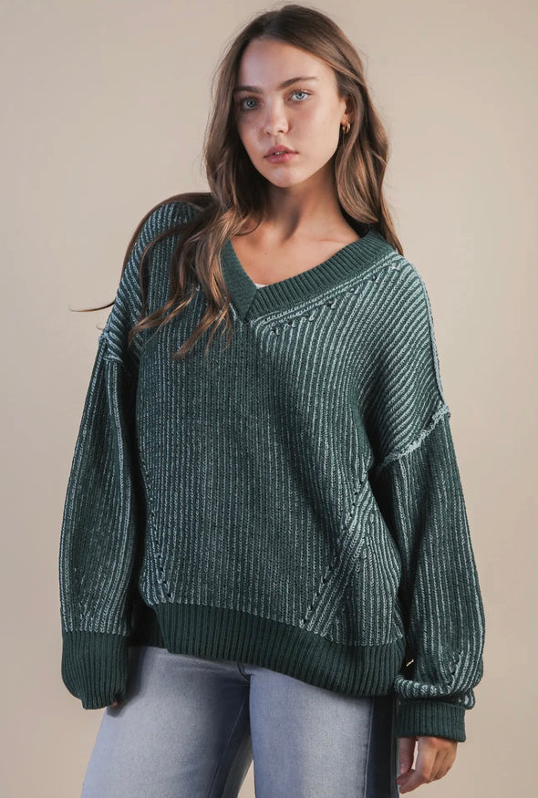 Everyday Evergreen Sweater