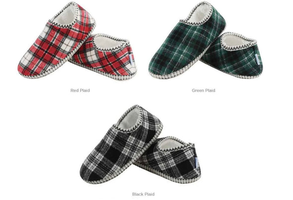 Cozy Cabin Plaid Booties