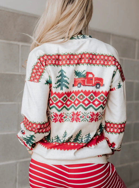 Holiday Lane Pullover by Ampersand Ave.