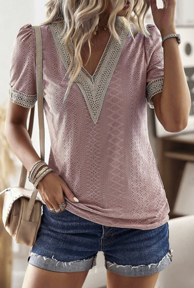 Mauve Marissa Top