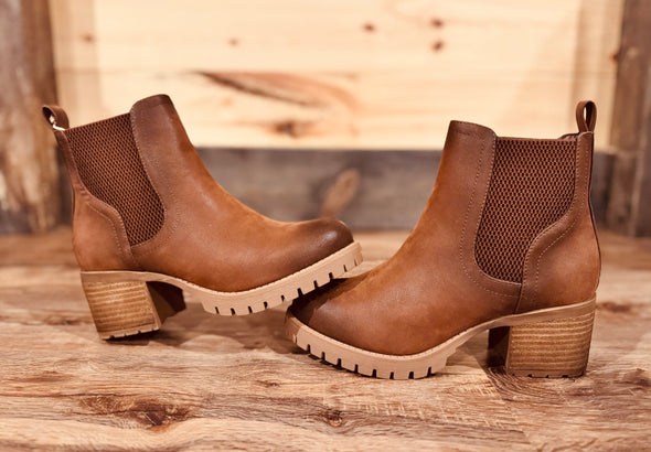 Tatum Boot in Cognac