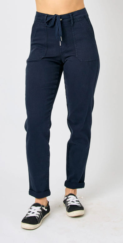 Navy Joggers by Judy Blue