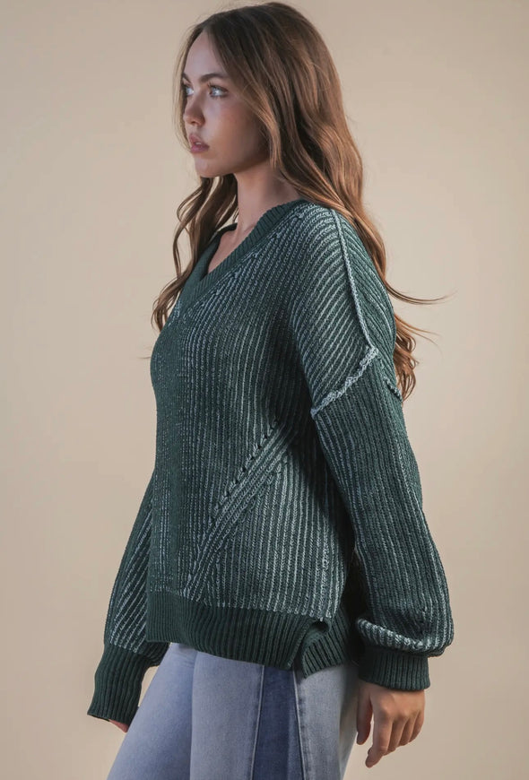 Everyday Evergreen Sweater