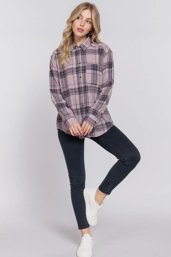 Penelope Plaid Shirt