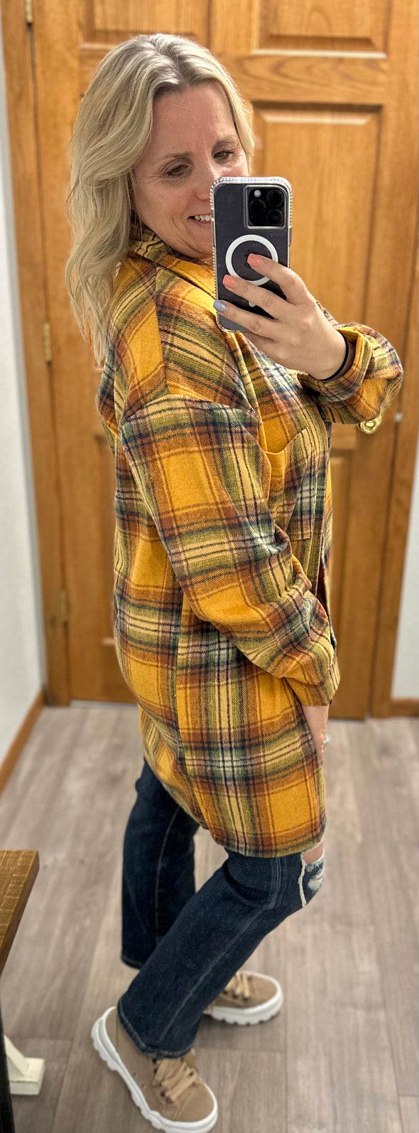Jayden Plaid Shacket