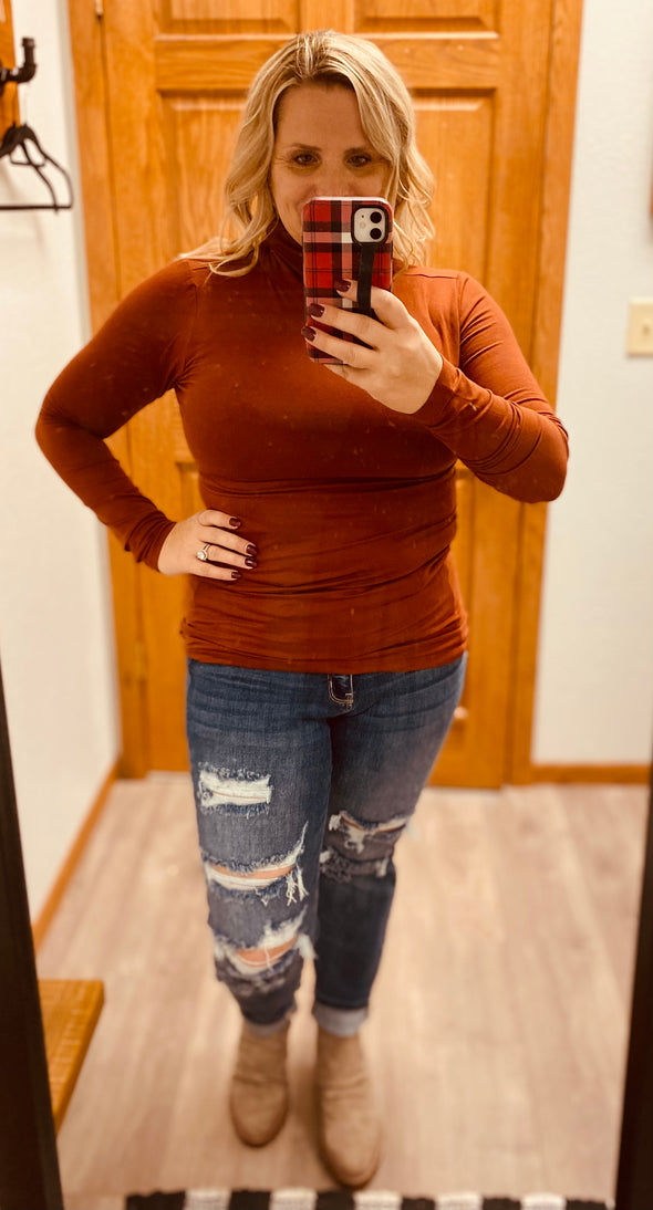 Buttery Soft Turtleneck in Multiple Colors