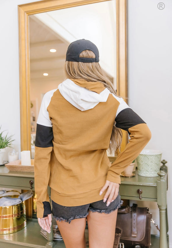 Rustic Charm Hoodie by Ampersand Ave