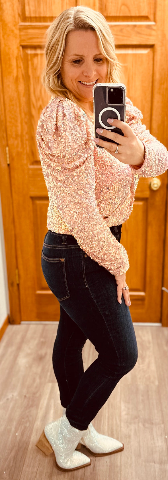 Showstopper Sequin Top